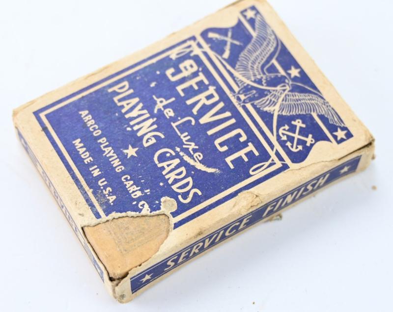 US WW2 Service Playing Cards