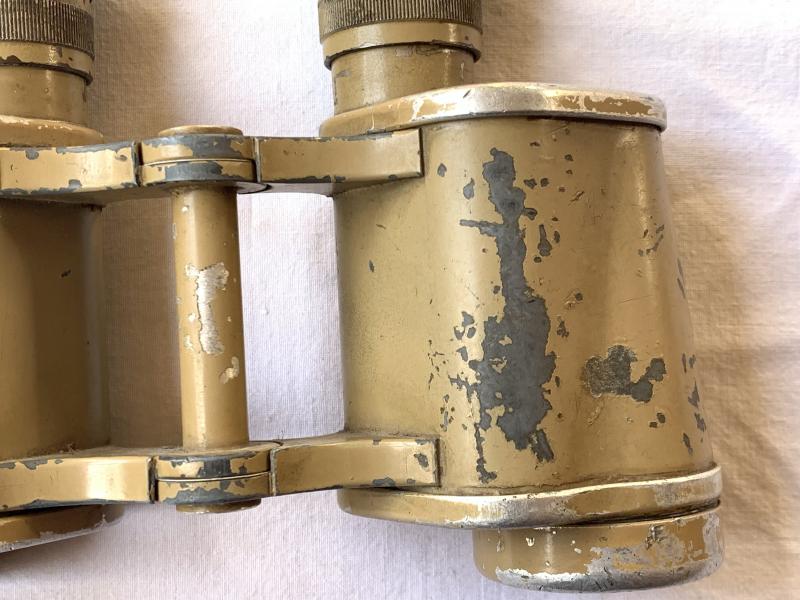 German Tan 6x30 Binoculars 'Dienstglas'  -CAG-