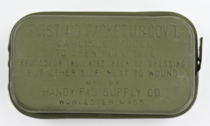 US WW2 M-1942 BM First Aid Pouch with First Aid Kit