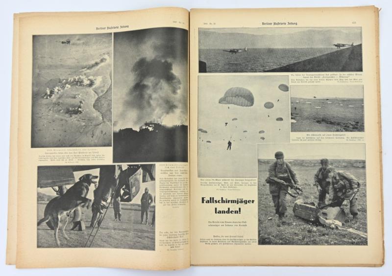 German Berliner Illustrierte Zeitung Newspaper 1941