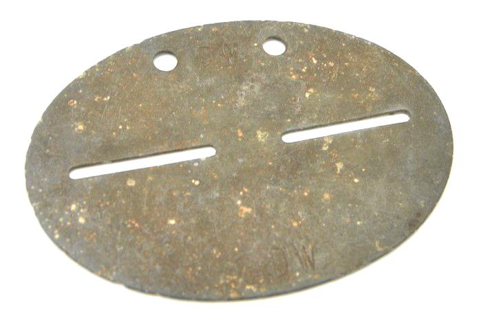 German WH Dog-Tag 'DW'