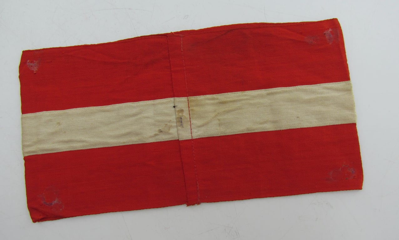 Hitler-Jugend Member's Armband with RZM Tag