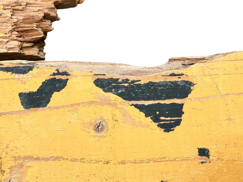 Wooden Sign 'Achtung Minen’