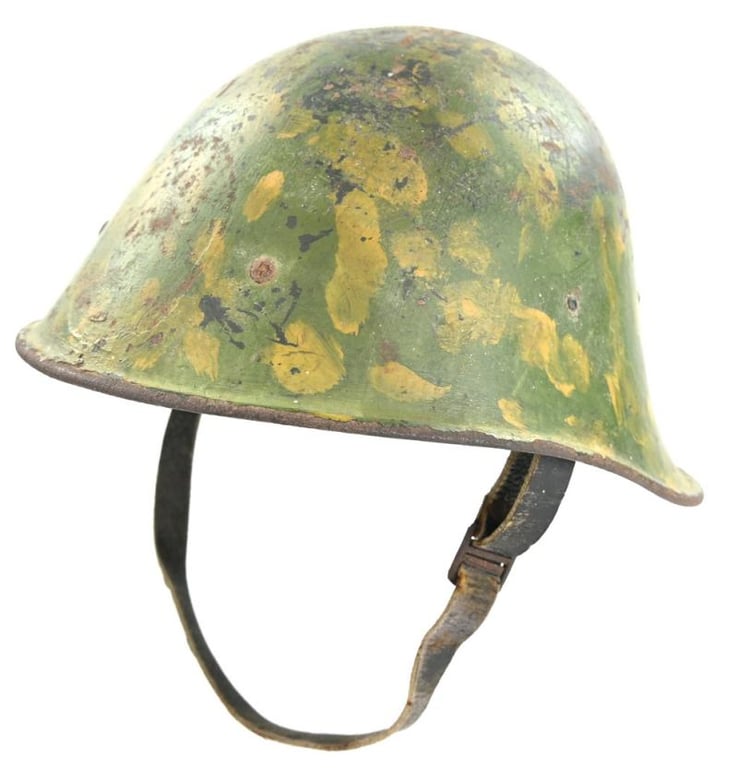 Dutch WW2 M27 Combat Helmet with KM Camo