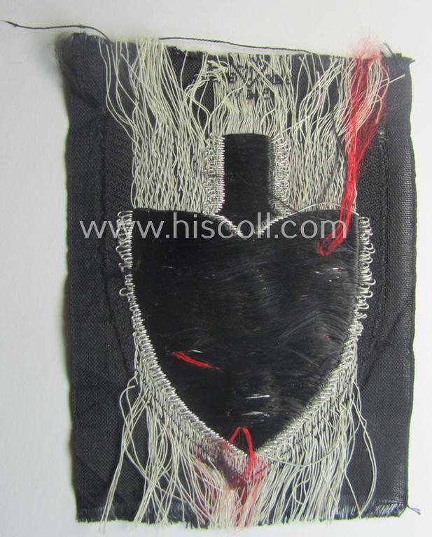 RAD (ie. 'Reichsarbeitsdienst') officers'-pattern sleeve-badge (or: 'Dienststellenabzeichen') bearing the specialist- ie. unit-designation: '242/8'