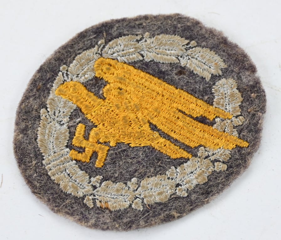 German LW FSJ Cloth Badge