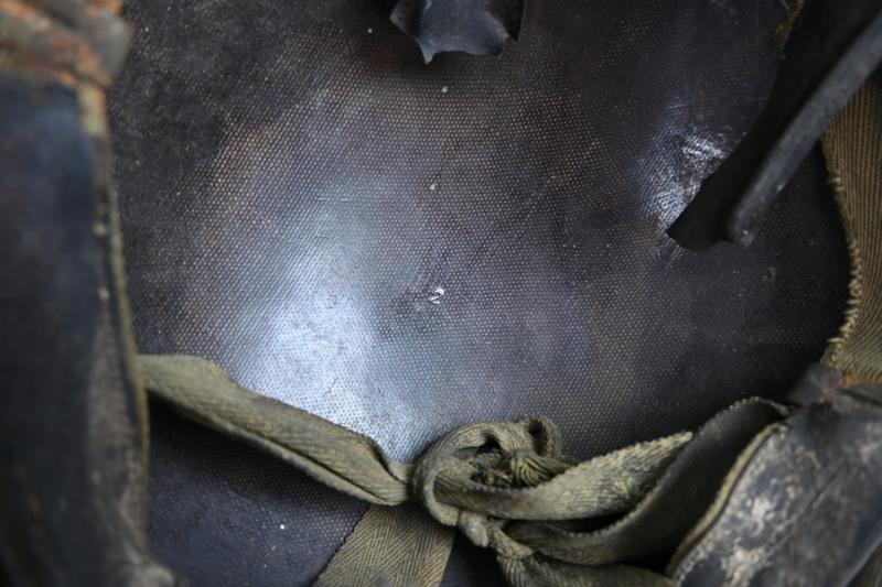 US WW2 Named M1 Helmet Liner '5th Infantry Division'
