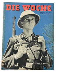 German Third Reich Magazine 'Die Woche' 1943