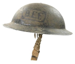 British WW2 Marked Brodie Helmet