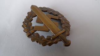 SA Sports Badge in Bronze 2nd Model 1935-1938