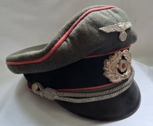 WH Panzer Officers Schirmmütze (Visor) cap