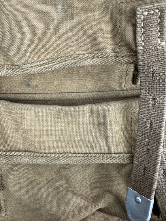 WW2 German DAK Afrika Korps Tropical Rucksack 1941