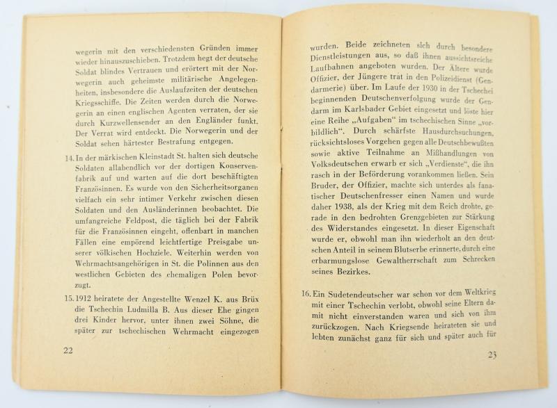 German WH Booklet 'Die Deutsche Soldat'