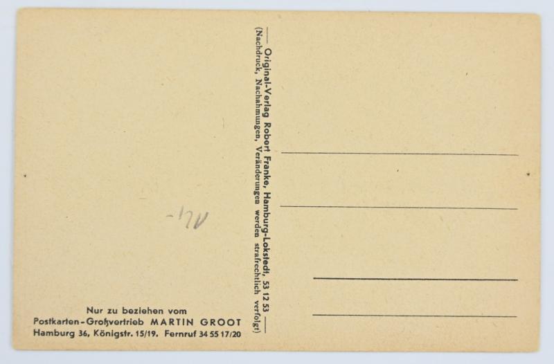 German WH Postcard