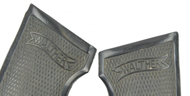 German Walther PP Pistol Gripplates
