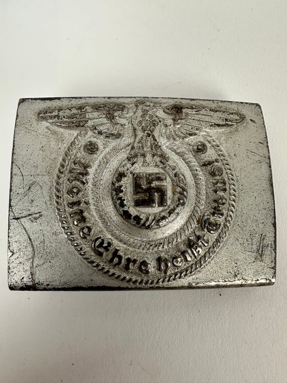 Waffen-SS Belt & Buckle  "Overhoff"
