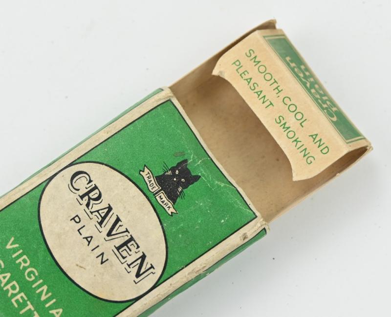 British WW2 Period 'Craven A' Virginia Cigarettes Tin box
