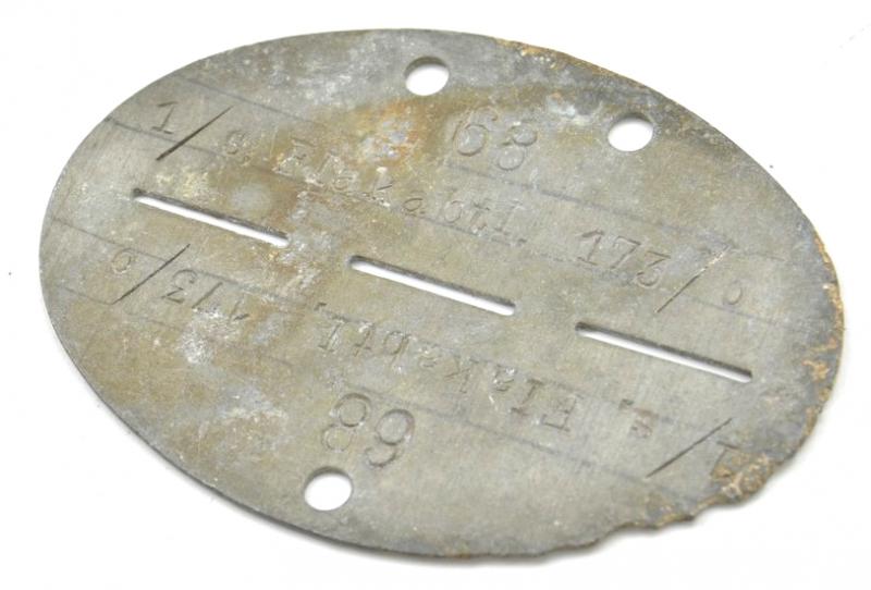 German LW Dog-Tag '1./s.Flak Btl.173'
