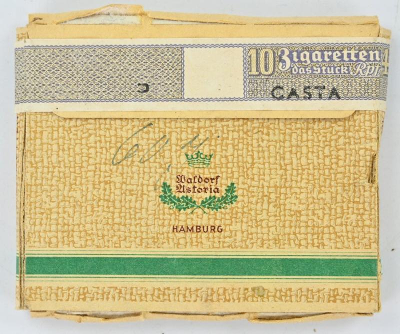 German Third Reich Cigaret Package