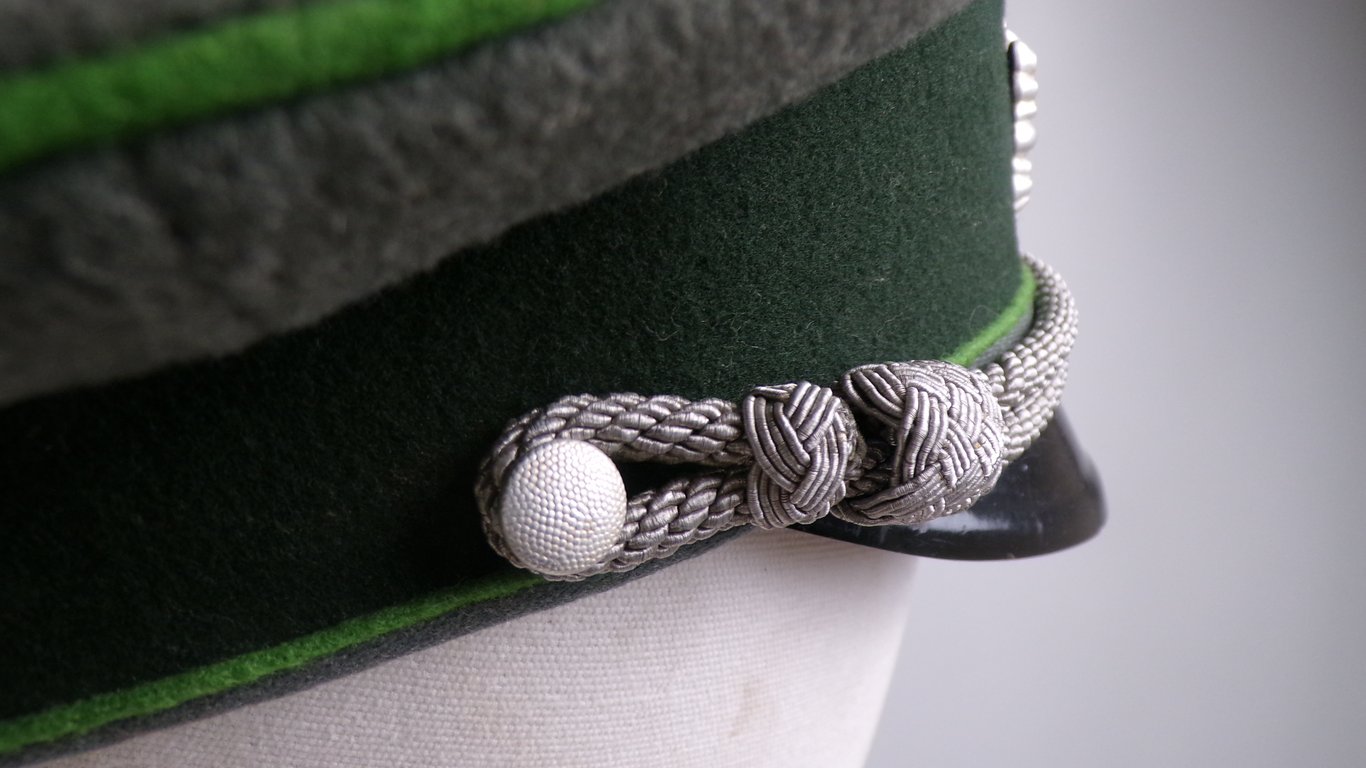 Stonemint doeskin Panzergrenadier Schirmmütze