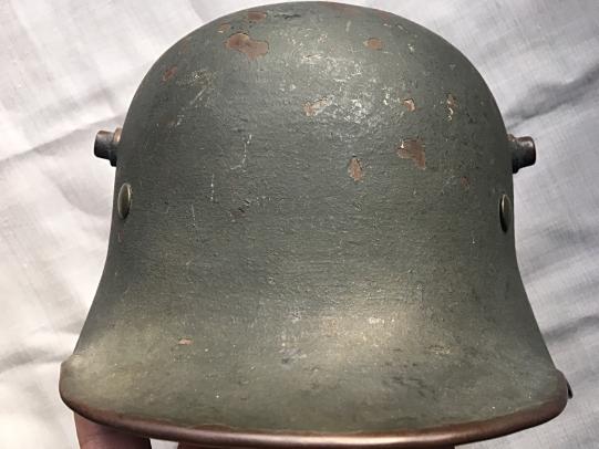 Austrian WH (Heer) M18 Single Decal Transitional Helmet