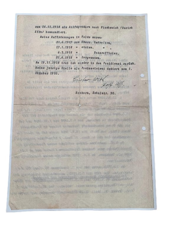 German WW1 Customs Spiked Helmet 'Pickelhaube'