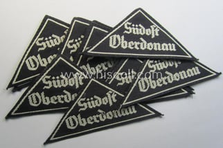 Attractive, 'HJ' ie. 'BDM' ('Bund Deutscher Mädel') district-triangle...