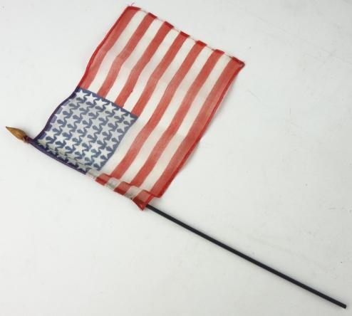 US WW2 Silk Flag