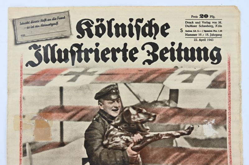 German Magazine kölnische illustrierte zeitung April 22th, 1943