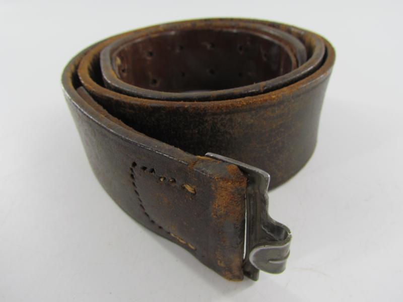 German Leather Equipment belt