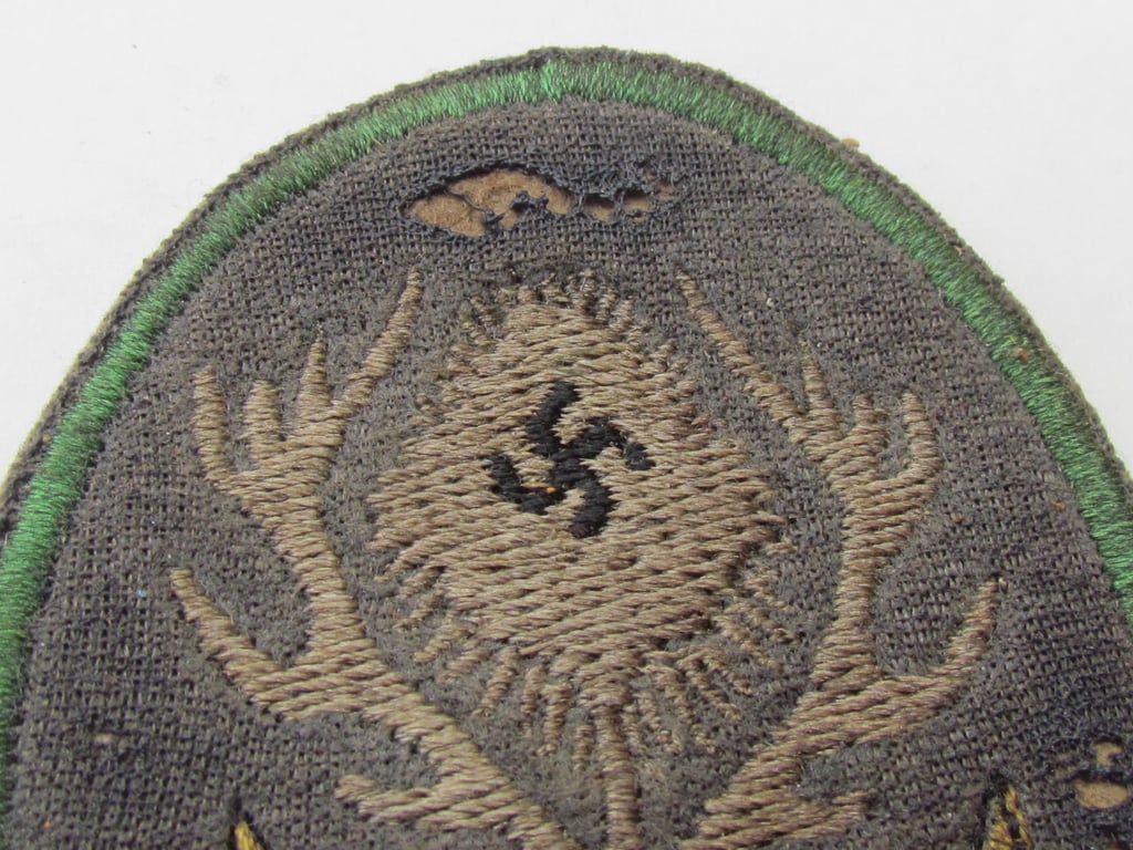Rare Deutsche Jägerschaft Embroidered Sleeve Badge