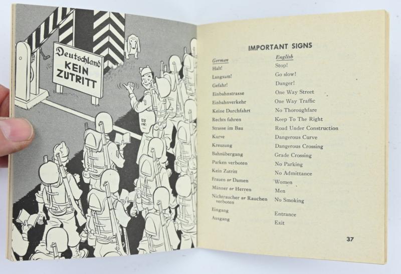 US WW2 German Language Guide