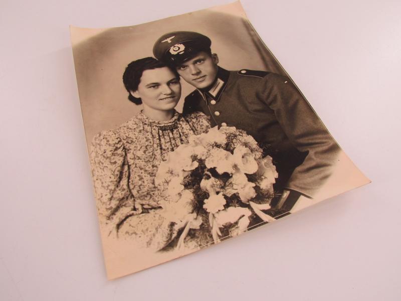Photo German Forestry Member With his Wife