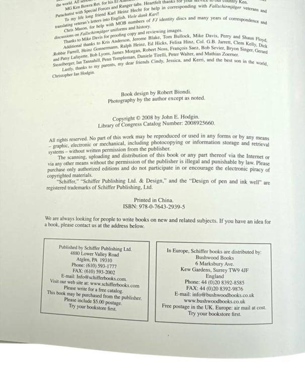 Book : German Paratroops in North Africa