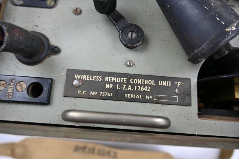 British WW2 Wireless Remote Control Unit F