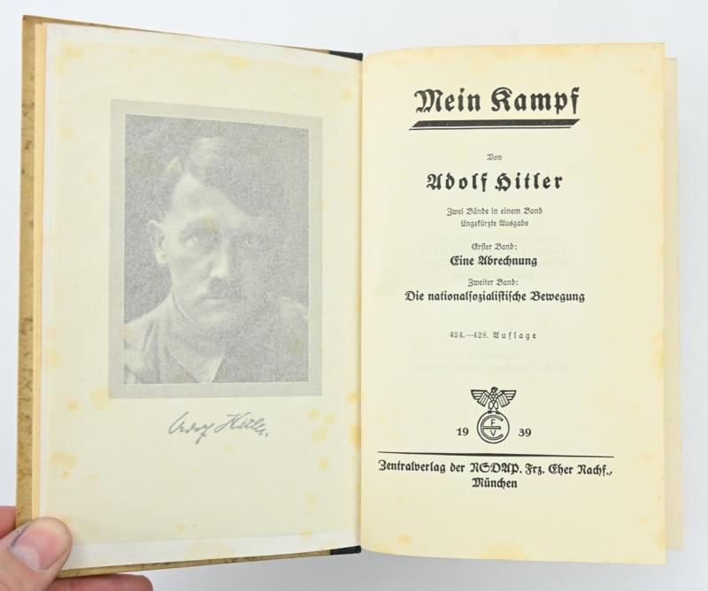 German Adolf Hitler Mein Kampf Book 1939