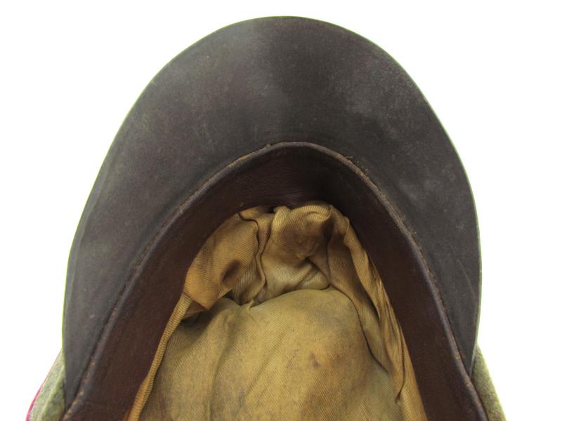 Wehrmacht (Heer) Nebelwerfer Truppen ( Smoke Troops ) Officer 'Crusher' Visor Cap