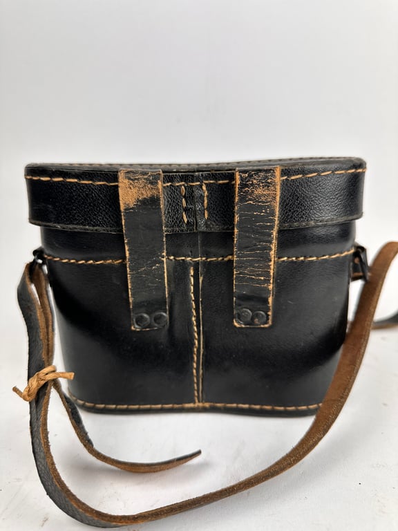 Rare German ww2 Presstoff 6x30 case for Bakelite dienstglass