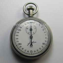 WWII-period- (ie. 'Deutsche Wehrmacht o. KM'-related-) pocket-chronograph (ie....