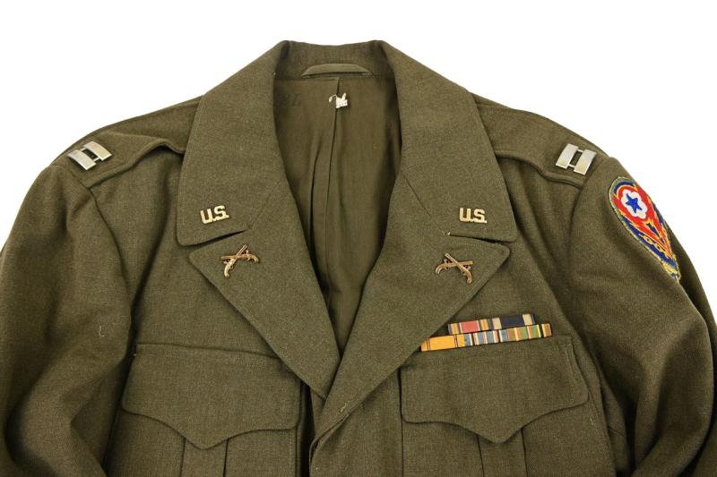 US WW2 Officer Army Service Dress 'Oise'
