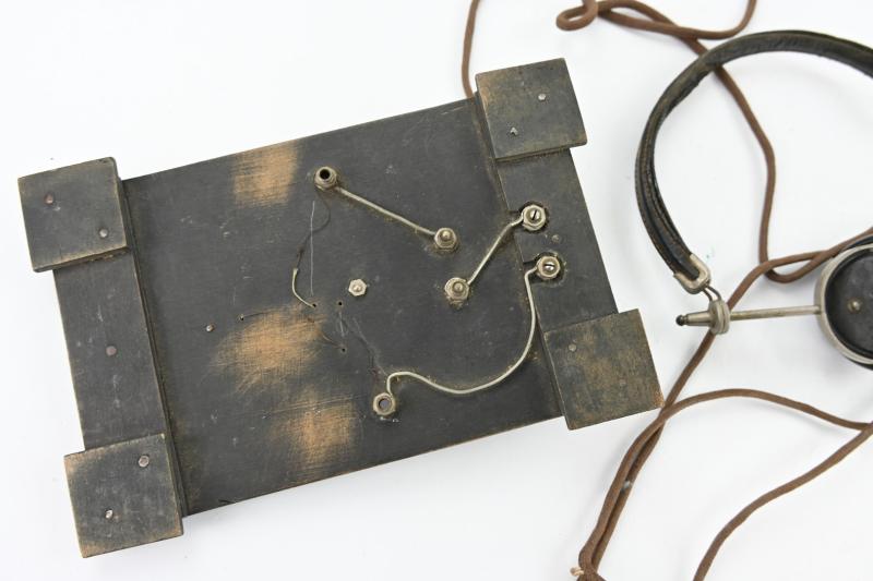 Civilian WW2 Secret Radio with headphone