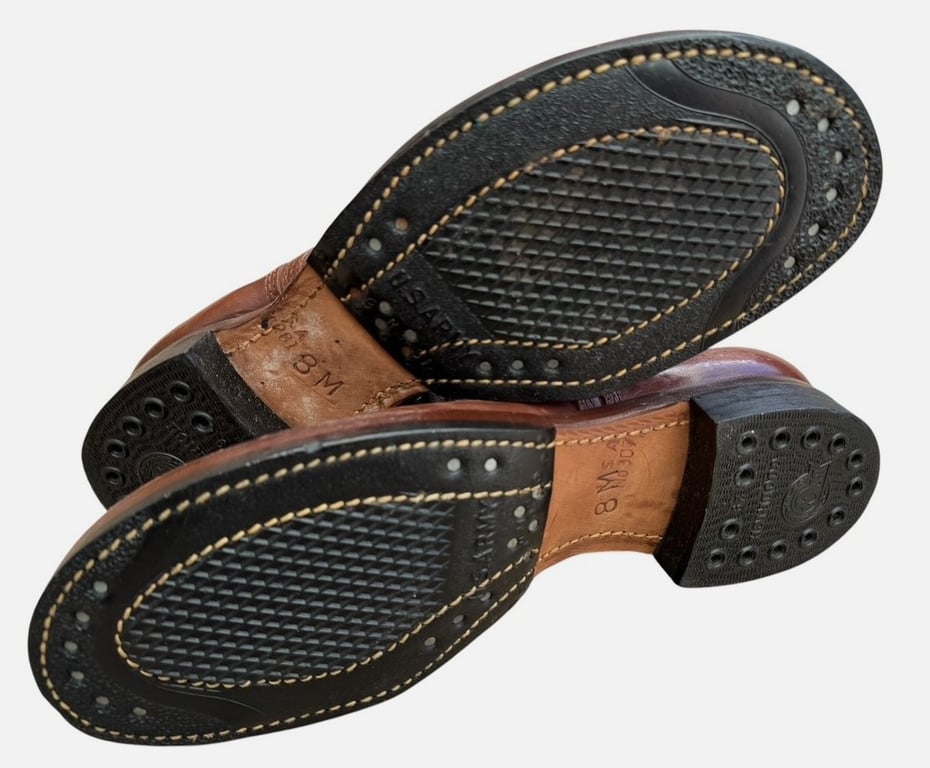 US WWII Type II Service Shoes ( unissued )