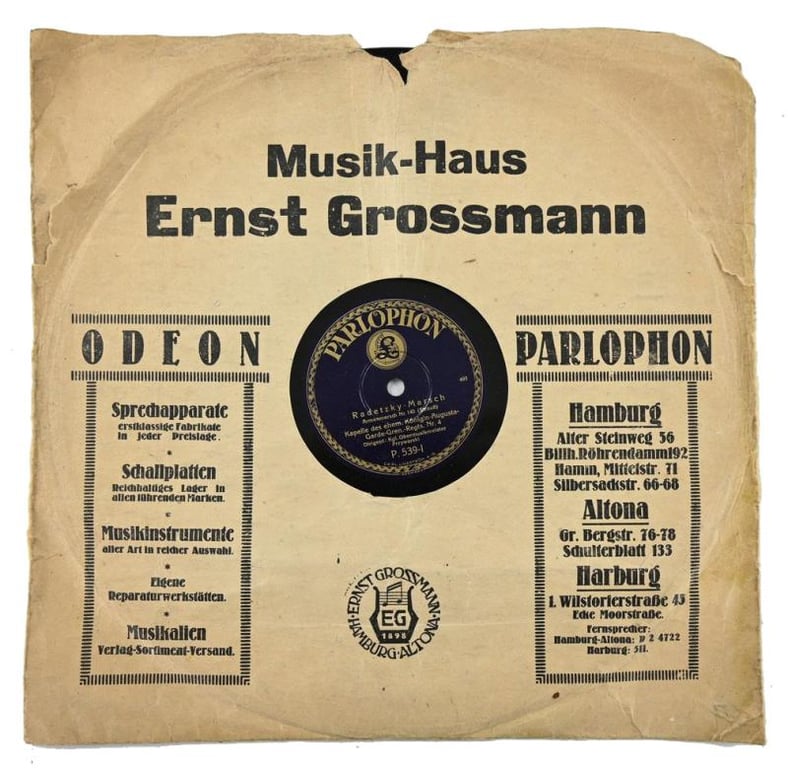 German Third Reich Period Music Record
