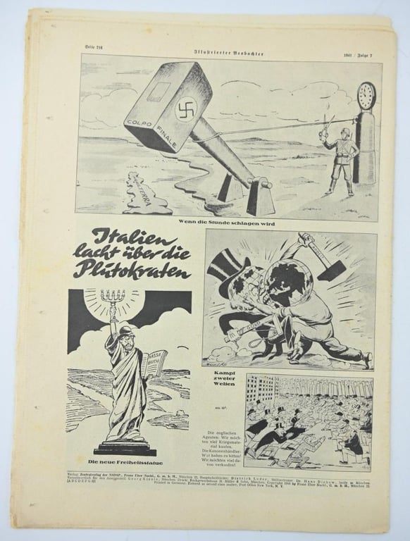 German Magazine Illustrierter Beobachter 13 February 1941
