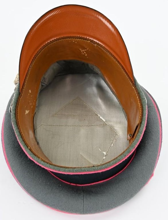German WH Panzer Officer Visor Cap