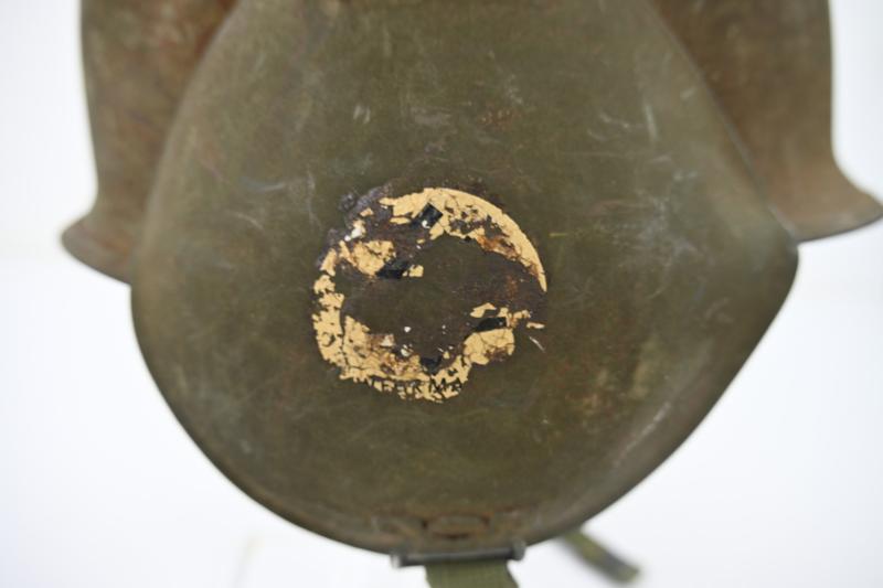 US WW2 M3 Flak Helmet with Swastika decals
