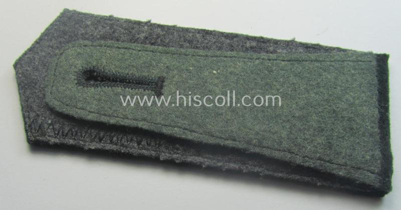 Single, early-period (ie. 'M36- o. M40'-pattern and pointed-styled) WH (Heeres) 'cyphered', EM-type shoulderstrap as was intended for a: 'Soldat u. Mitglied des Panzerjäger-Regiments 39'