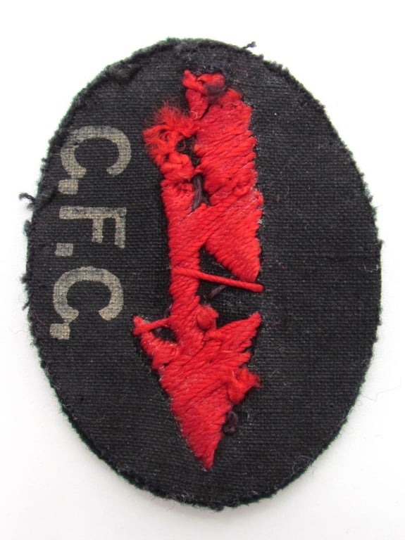 Wehrmacht ( Heer ) M36 Signal Blitz 'artillery' trade patch