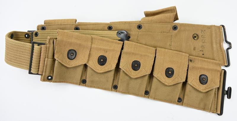 US WWI M1917 Mounted Ammo Belt