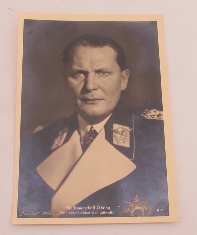 “Portrait Photo of Reichsmarschall Hermann Göring
